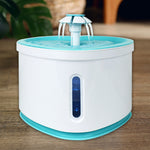 Automatic Pet Water Fountain With LED Electric USB
